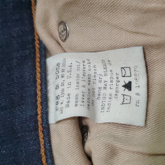 Rag & Bone Blue Jeans - Picture 9 of 10